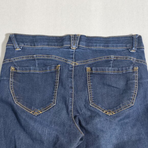 Democracy jeggings women's size 8 ink blue Jean "Ab"Solution stretchy - Picture 4 of 12